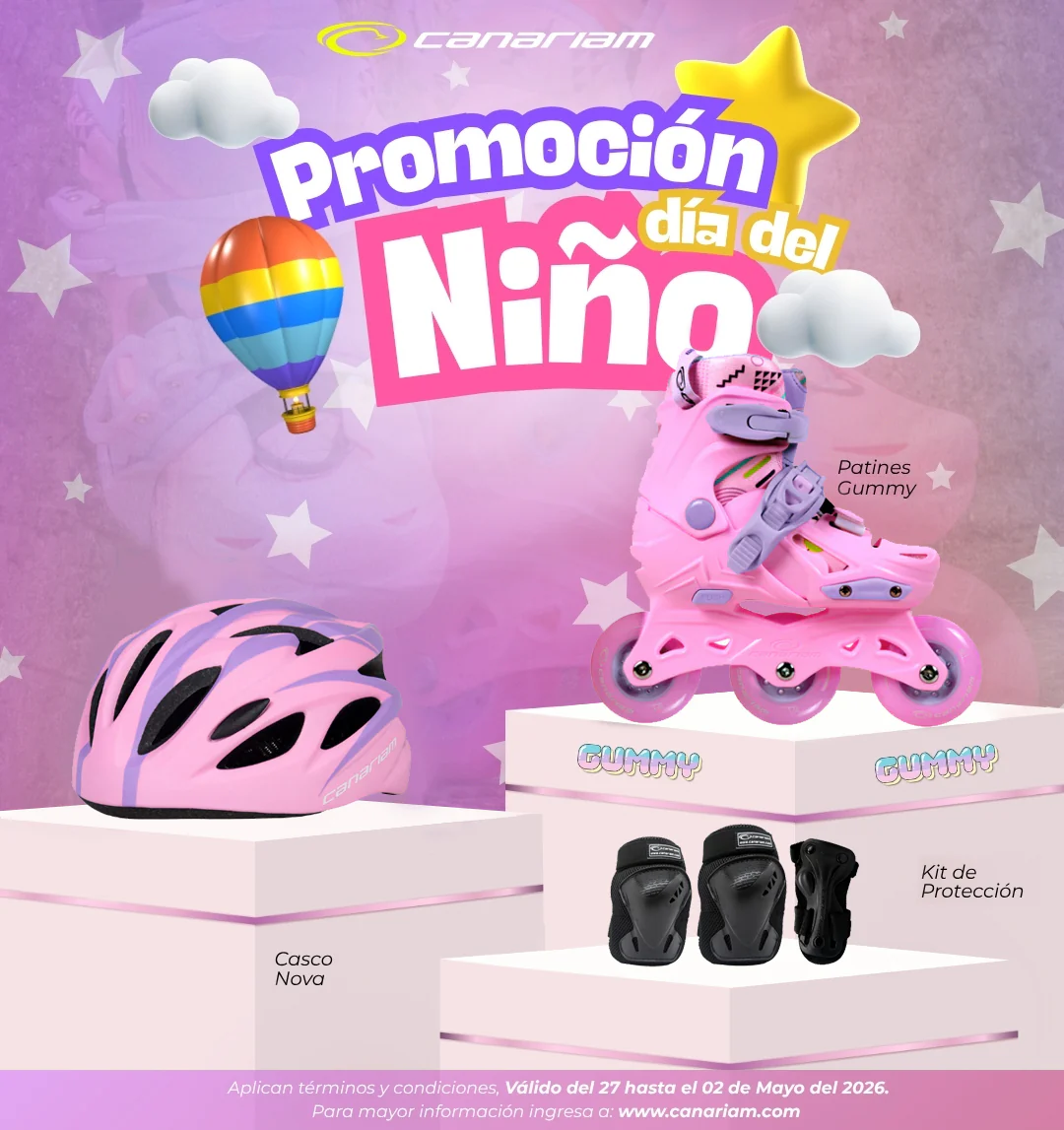 Promo día del niño: 1 Par de patines Gummy Rosa + 1 Casco Nova + 1 Kit de protección C1 - Image 5