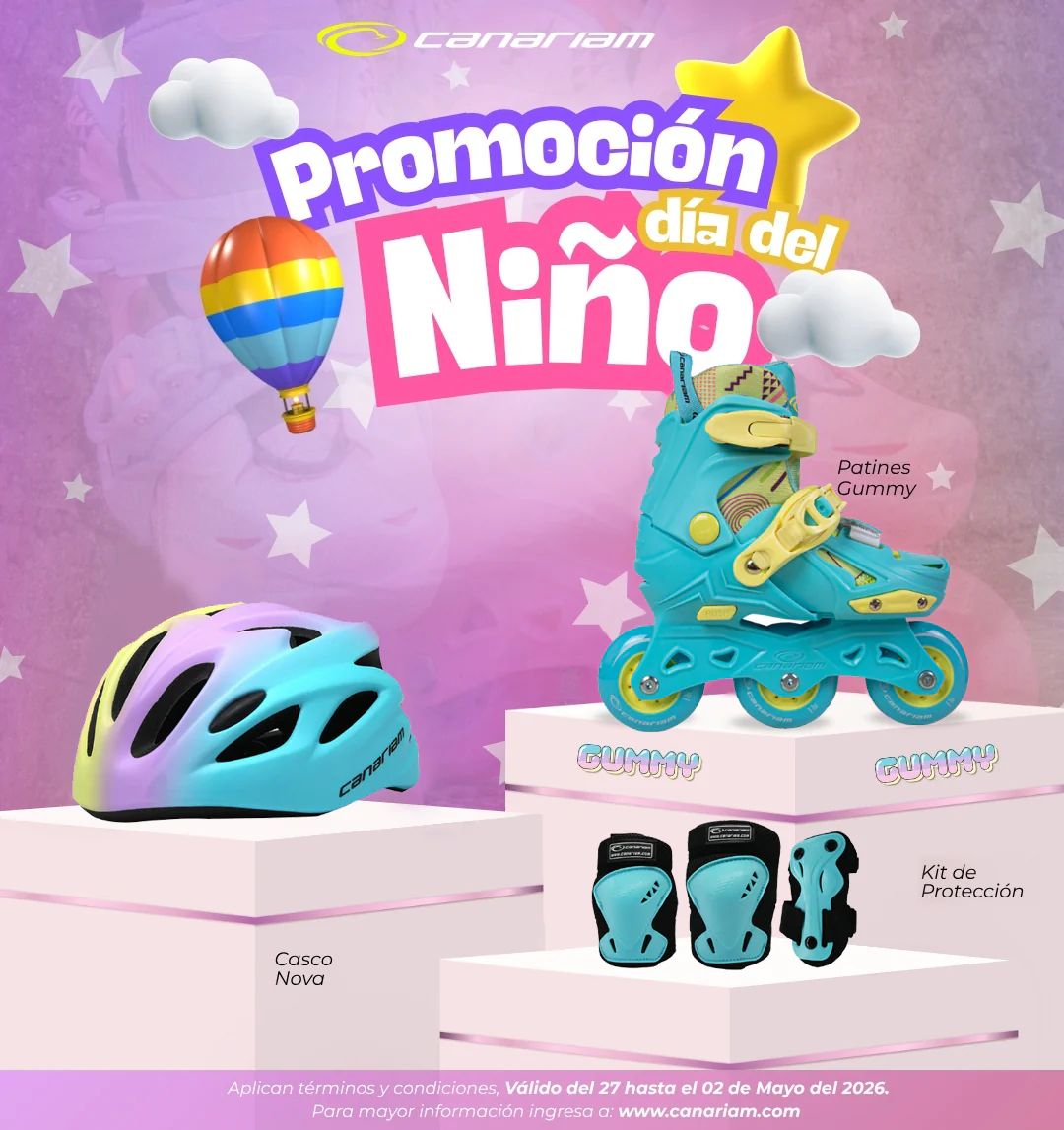 Promo día del niño: 1 Par de patines Gummy Azul + 1 Casco Nova + 1 Kit de protección C1 - Image 3