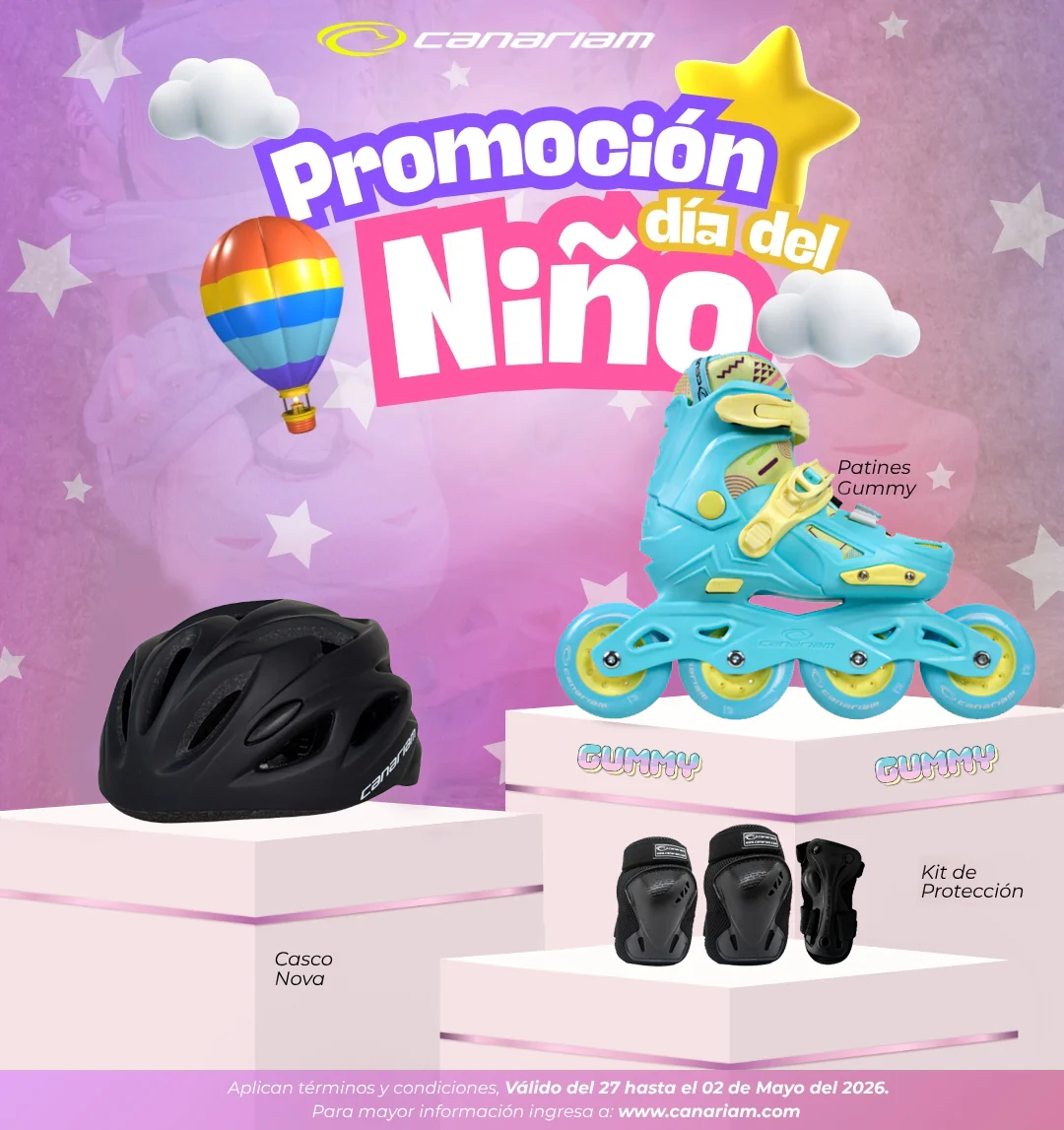 Promo día del niño: 1 Par de patines Gummy Azul + 1 Casco Nova + 1 Kit de protección C1 - Image 4