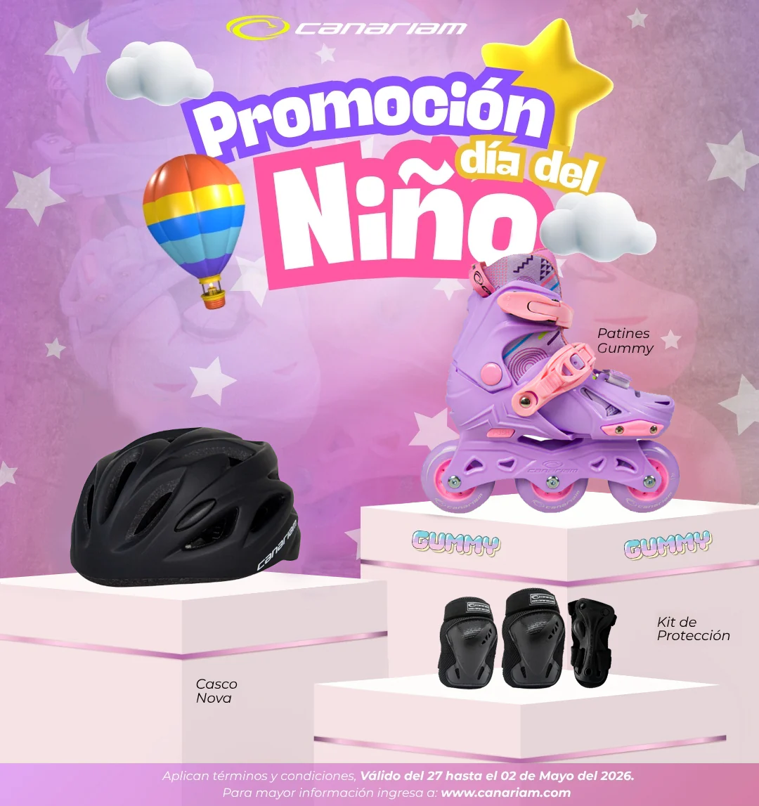 Promo día del niño: 1 Par de patines Gummy Lila + 1 Casco Nova + 1 Kit de protección C1 - Image 6